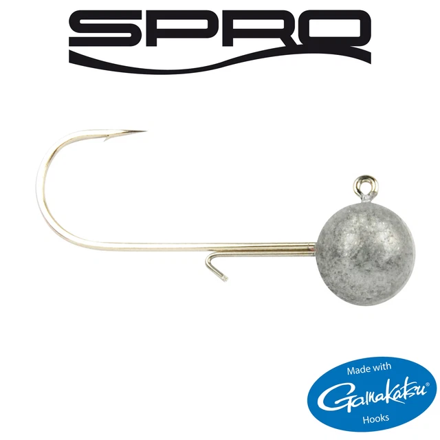 Spro Round Jighead 22 | Jigkopf Gamakatsu Haken Bleikopf Jig Head Jigkopfhaken