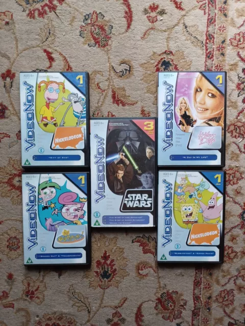 5× VideoNow PVD'S