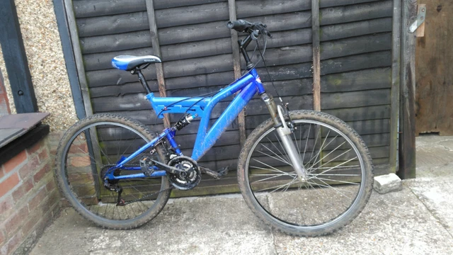 OLD SCHOOL FULL Suspension Mountain Bike Classic Bicycle 26 Wheels Road Mens 30.00 PicClick UK