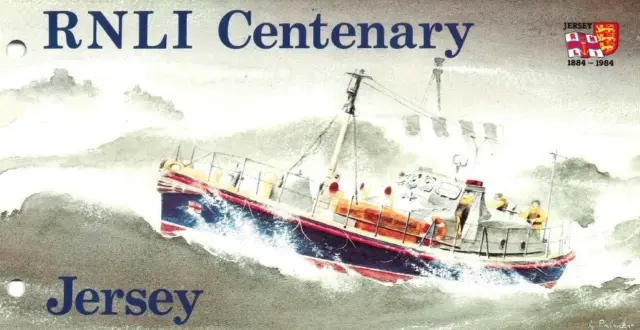 Jersey stamps 1984 RNLI Centenary Presentation Pack Mint MNH Free UK P/P