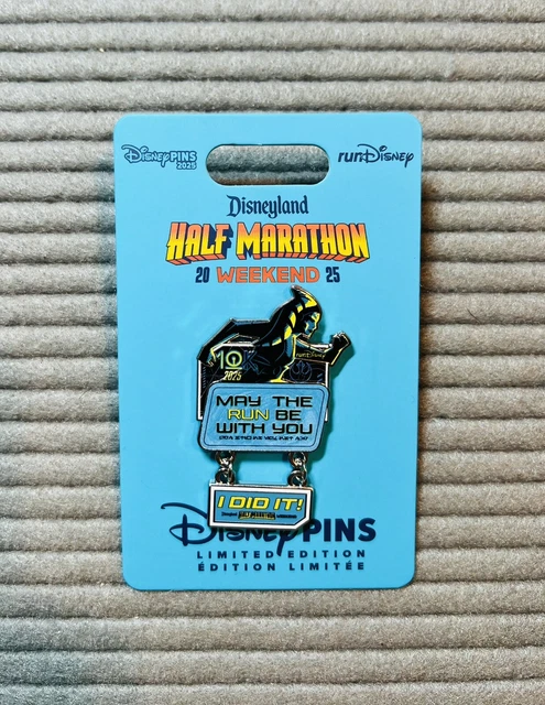 DISNEYLAND 2025 RUN Disney Half Marathon Ahsoka I Did It Dangle Pin