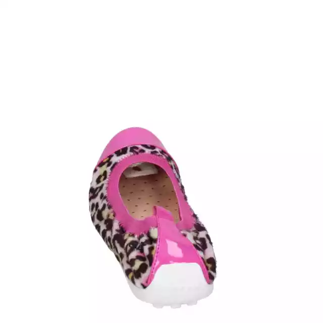 Chaussures Fille GEOX 36 Ue Ballerines Rose Tissu Vernis BD01-36 2