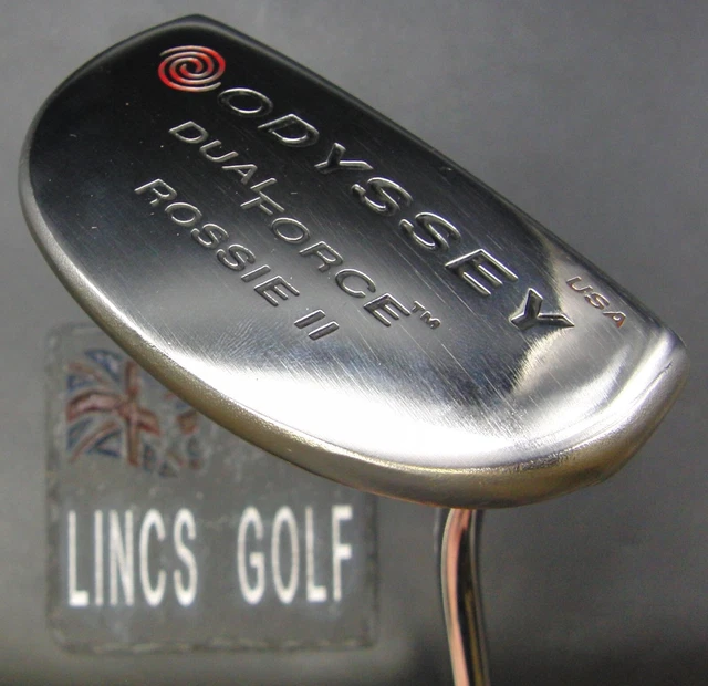Odyssey Dual Force Rossie II Putter Steel Shaft 83cm Length WestGolf Grip Odyssey Dual Force Rossie II Putter Steel Shaft 83cm Length WestGolf Grip