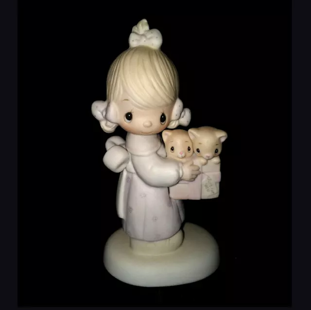 Precious Moments Porcelain Figurine: To Thee With Love #E-3120