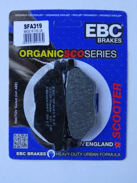 SFA319 Yamaha XP - EBC Bremsbeläge brake pads Bremsklotz Standard hinten