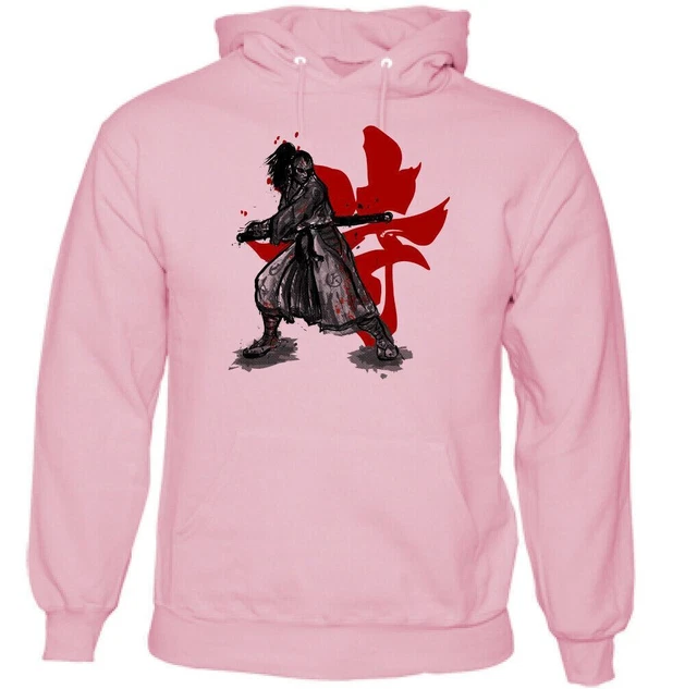 Felpa con cappuccio Samurai Warrior Uomo Arti Marziali MMA Allenamento Top Sword Kanta Giappone 5