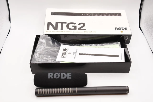 Rode NTG2 Shotgun Microphone - Black