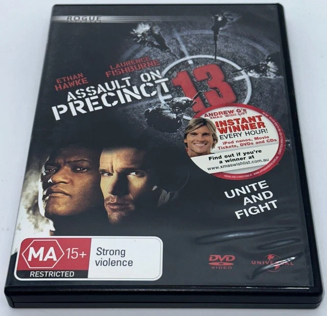 Assault On Precinct 13 - DVD, 2005 - REGION 4 - R4 - WARRANTY AUS STOCK