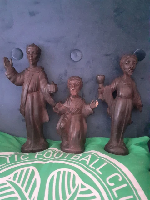 The Three Kings Hand-Carved Ebony Figures From Dar-es-Salaam