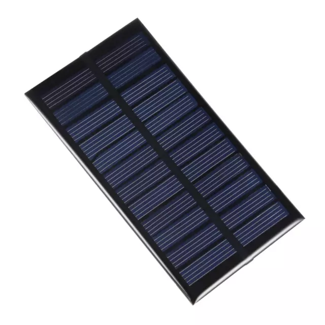 Panel Solar Pequeño DIY De Polisilicio Ju-guetes Cargador Teléfono 1W 6V Módulo