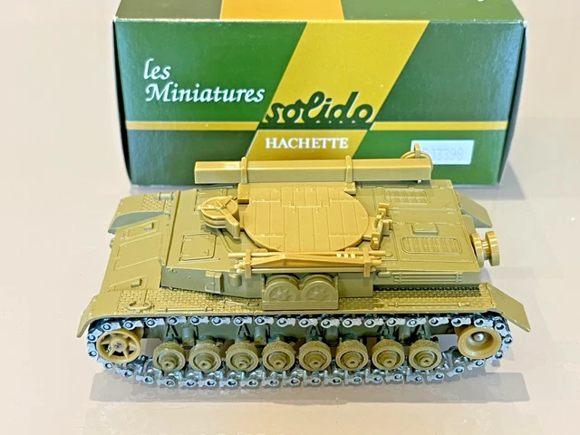 SOLIDO MILITAIRE HACHETTE 1/50 Char Bergepanzer Iv N°6073 En Boite 3398 ...