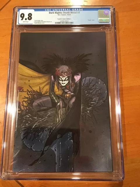 Dark Nights Death Metal #3 Melocotón Momoko Virgin Variant 🙂 🙂 CGC 9.8