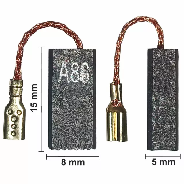 Kohlebürsten Kohlen für Bosch GWS 850 CE Winkelschleifer