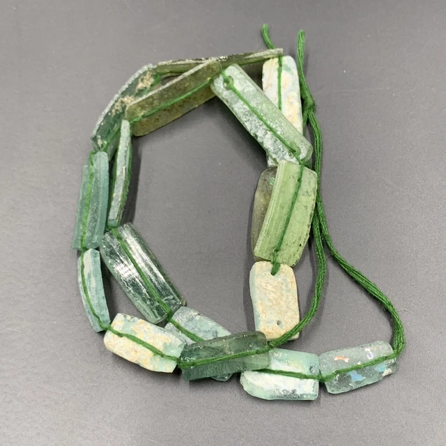 Ancient Old Roman Glass Beads, Authentic Antique Roman Glass Beads