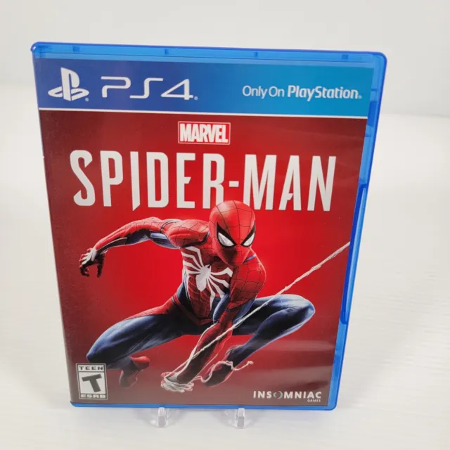 Spider-Man (Sony PlayStation 4, 2018) PS4 Marvel - Mint Condition Tested