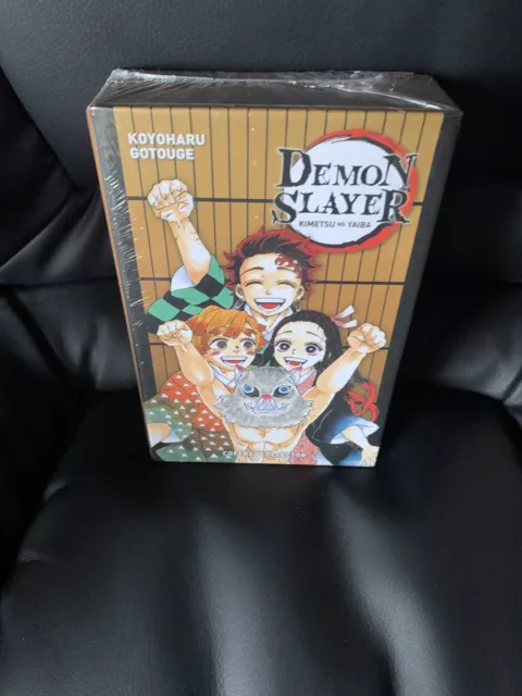 Coffret Collector Demon Slayer T1 T2 T3 manga sur Gens de Confiance