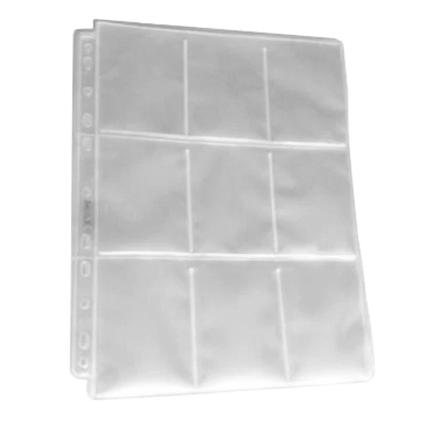 Pochettes Pour Cartes 720 Unités - Noir Transparent, 40 Feuilles