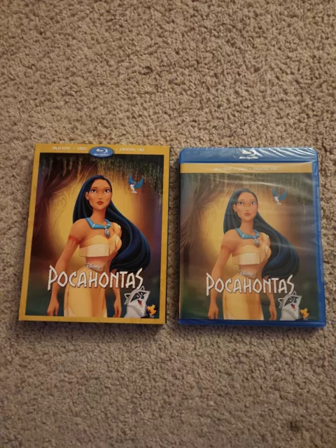 Pocahontas (Bluray/DVD, 2016) With Slipcover NEW SEALED