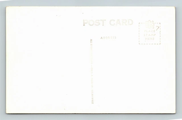 RPPC Crystal Falls MI-Michigan, Scenic View, Real Photo Vintage Postcard 2