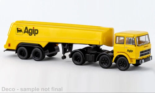 Modellino Brekina 58541 – Fiat 691 Millepiedi Con Bordo Gondola, Treno Bagagli, Scala 1/87 (H0)