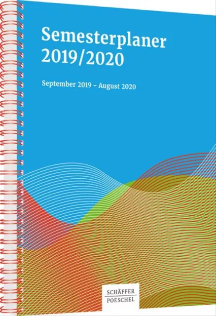 Semesterplaner 2019/2020. September 2019 - August 2020