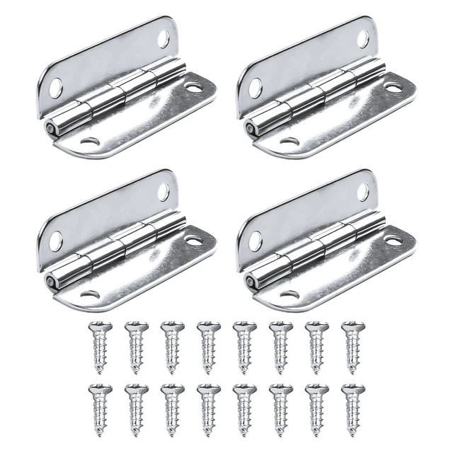 4PC Refroidisseur Acier Inoxydable Charnières Rechange avec Vis for Igloo Glace