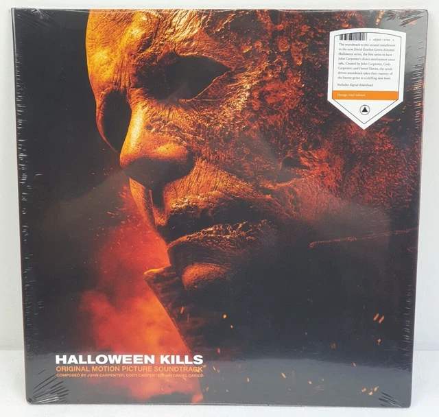 JOHN CARPENTER HALLOWEEN Kills Soundtrack Molten Orange Vinyl LP
