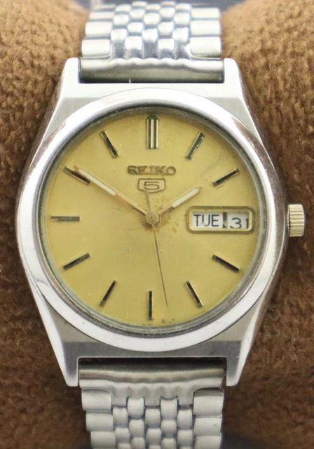 Cinturino Seiko Vintage 20mm In Vera Pelle Di Vitello – Marrone Stile Lucertola NOS Anni '60
