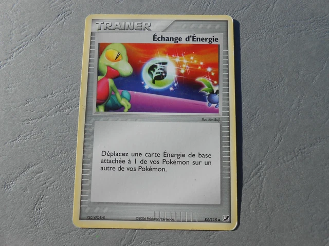 Pokemon Card - EX Legend Creators 84/115 TRAINER Energy Exchange - FR