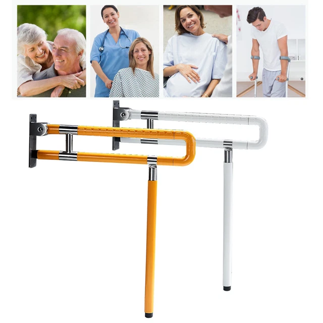 Maniglia pieghevole di supporto maniglia pieghevole maniglia pieghevole bagno maniglia disabili maniglia bagno DHL