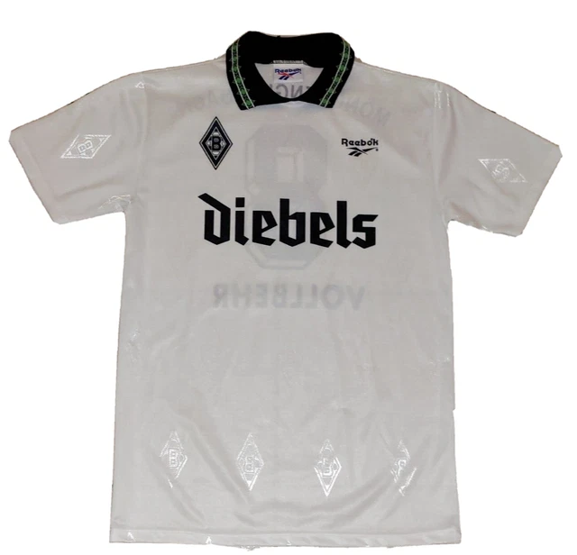 Borussia Mönchengladbach Trikot  Reebok Größe M Gladbach Diebels 1996 Heim