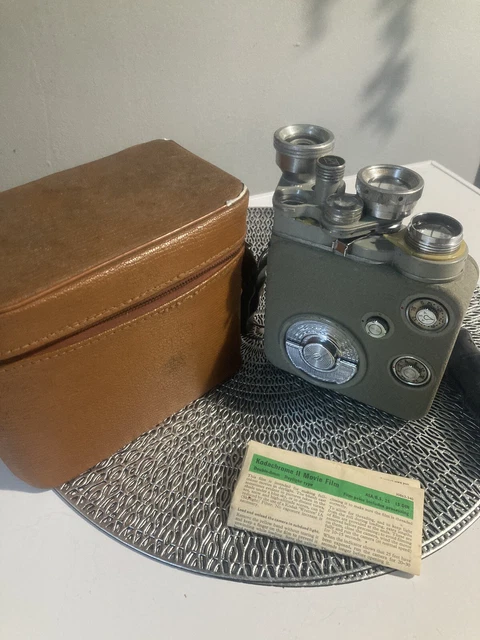 Caméra Eumig C6 8mm - Modèle 1963 - Projecteur Et Caméra Argentique