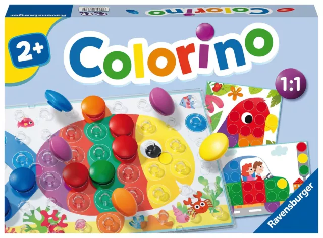 Ravensburger Kinderspiele 20832 - Colorino - Kinderspiel zum Farbenlernen,...