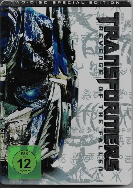 Transformers- Revenge of the fallen (2 Disc Special-Edition) | DVD | Steelbook 
