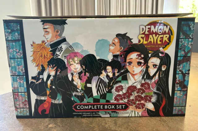 Demon Slayer manga complete box set (volumes 1-23)