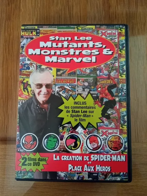 STAN LEE MUTANTS MONSTRES ET MARVEL - DVD comme NEUF