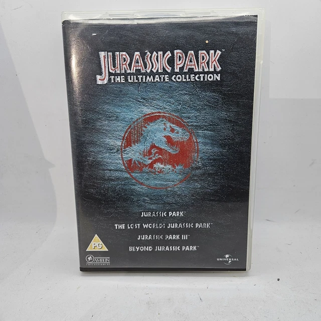 JURASSIC PARK THE Ultimate Collection DVD Box Set 4-Disc Trilogy +