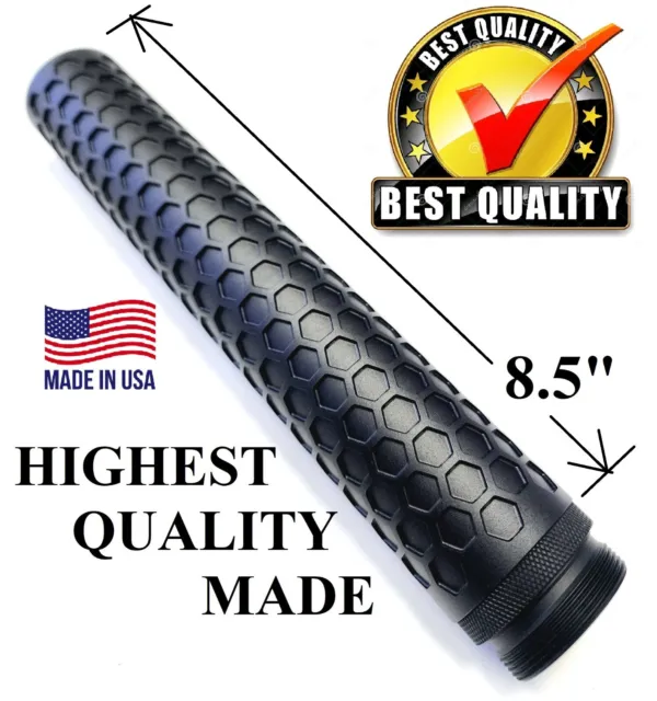 Maglite Flashlight D Cell Extension Tube 8.5" USA MADE & SHIPPED, Heavy Duty HD