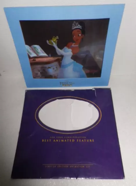 Disney The Princess and the Frog Limited Edition Animation Cel Cell Vtg 2009