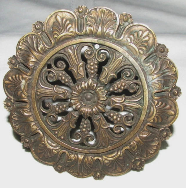 Antique  Brass  Drapery Tie Back  Made In France