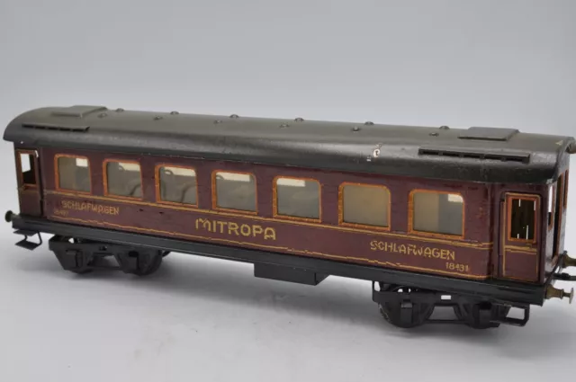 Märklin Spur 1 originaler Mitropa Schlafwagen 18431 um 1935