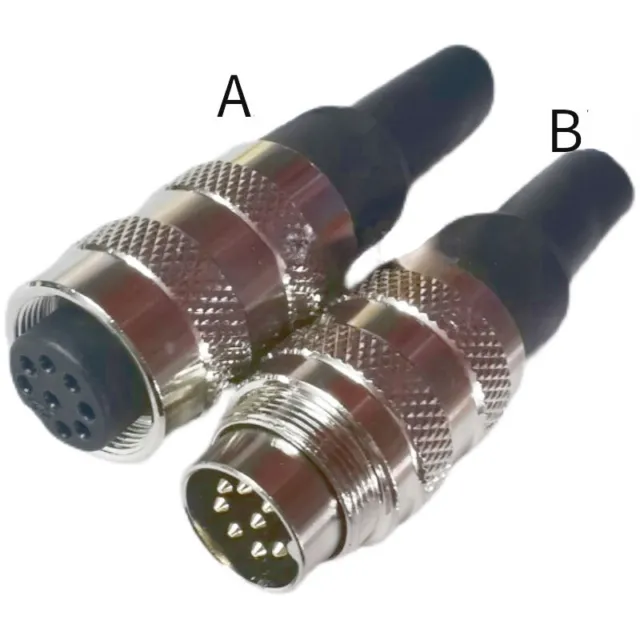 C4 electrostatic spray gun eight-pin plug socket automatic spray gun power cord