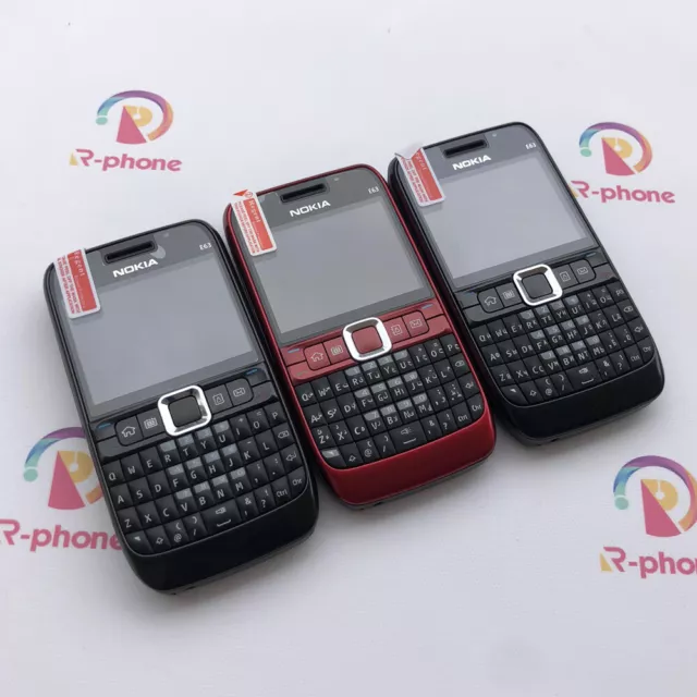 Nokia E Series E63 - Ultramarine black blue red (Unlocked) Smartphone