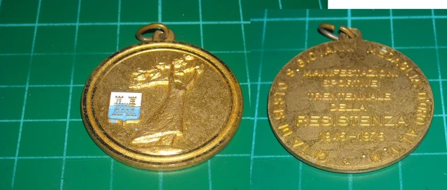 Médaille Trentennale Resistenza 1975 – C. Affer, 32 Mm, 15,3 G – Originale