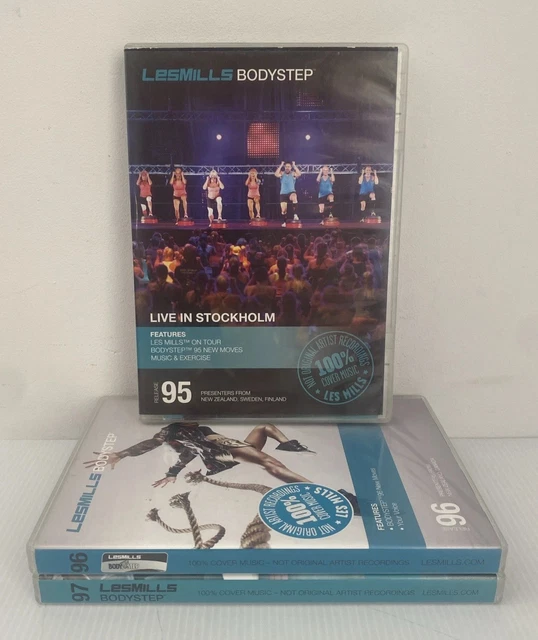LESMILLS BODYSTEP 80、81 DVD CD コリオシート付き Les Mills