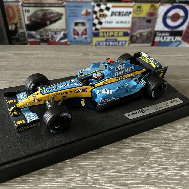 Hot Wheels Racing 1/18 – Renault R25 De Fernando Alonso (2004) – Occasion