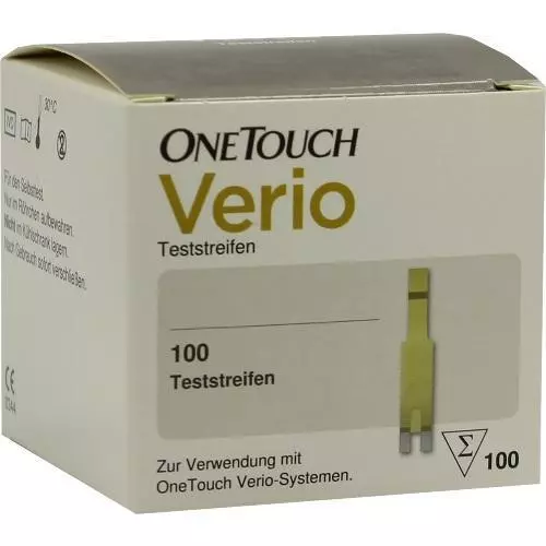 ONE TOUCH Verio Teststreifen 100St Teststreifen PZN 9404087