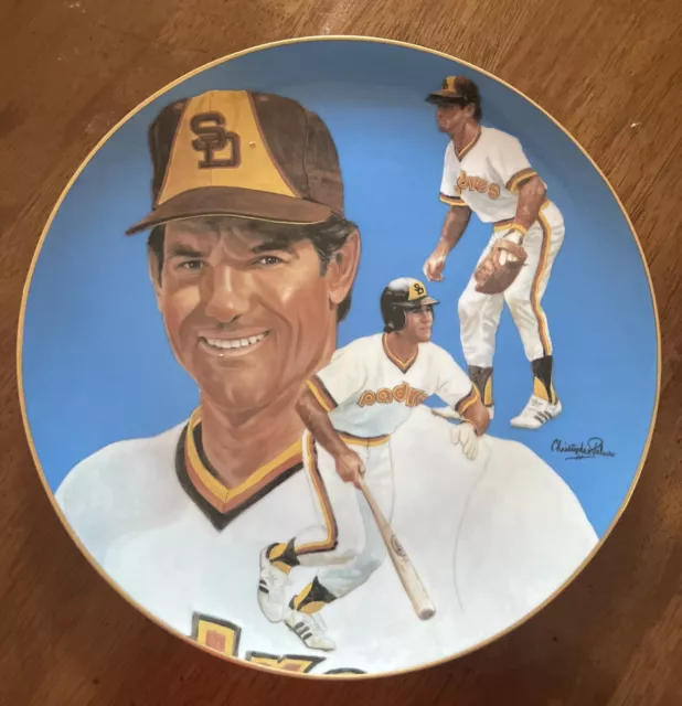 Vintage STEVE GARVEY #6 Baseball Collector's Plate SAN DIEGO PADRES 1983. #3126