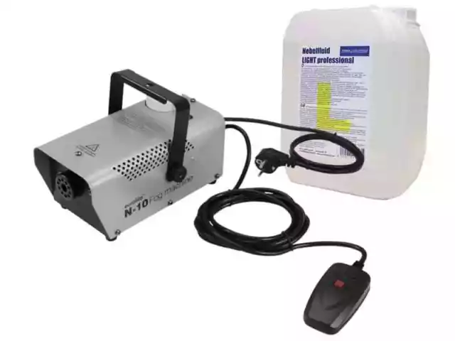 EUROLITE N-10 Nebelmaschine+ 5 Liter Pro Lighting Nebelfluid Light