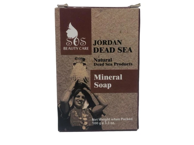Natural Dead Sea Mineral Soap - Cleanses, Nourishes and Rejuvenates Skin
